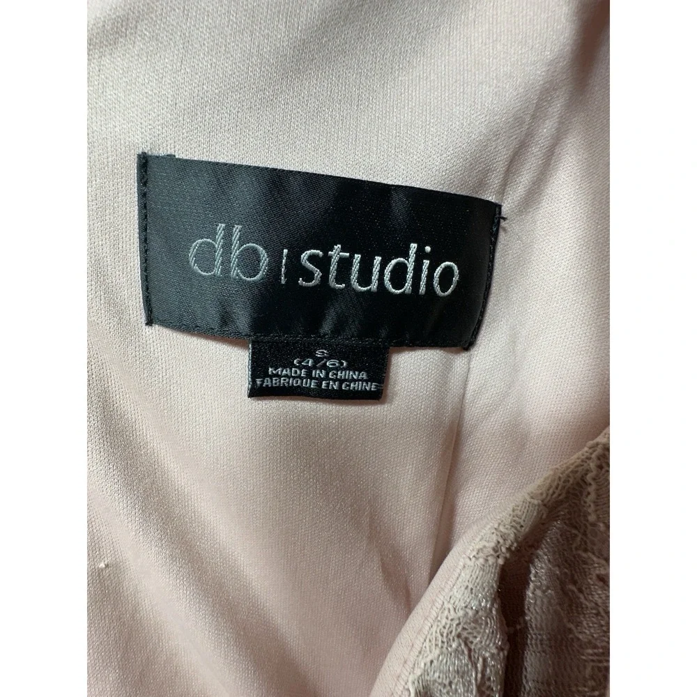 DB Studio Celebrate Blush Pink Formal Dress – Size Small (4-6)
